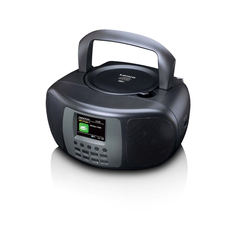 Radio DAB+/FM avec Lecteur CD et Écran Couleur LCD Portable Neuf - vue 2