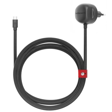 Chargeur Secteur PowerCord 3M USB-C 30W PD 3.0 Noir