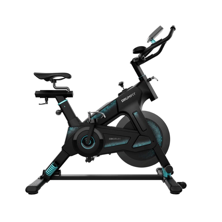 Cecotec Vélo de Spinning DrumFit Indoor 23000 Kosmos Pro UltraFlex Noir - 07077