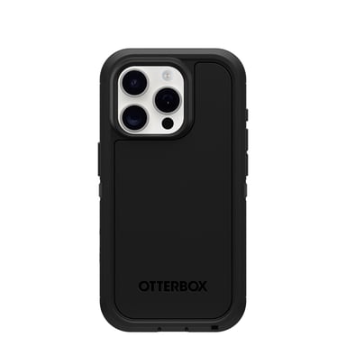 OtterBox Defender XT 15,5 cm (6.1'') Custodia protettiva per telefoni cellulari Nero Apple iPhone 15 Pro