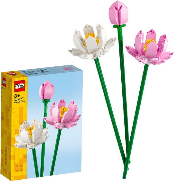Lego Iconic Les Fleurs De Lotus 40647 Lego - vue 8