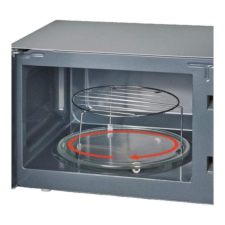 Micro-ondes Severin 20 litres Noir et Argent - Neuf
