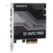 GIGABYTE GC-MAPLE RIDGE carte et adaptateur d'interfaces Interne DisplayPort, Mini DisplayPort, Thunderbolt 4, USB 3.2 Gen 2 (3.1 Gen 2)