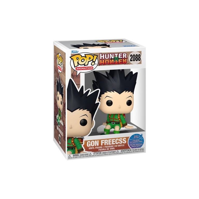 Hunter x Hunter Figurine POP! Gon Freecss Sit 9 cm - vue 3