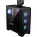 MSI MAG FORGE 320R AIRFLOW Micro Tower CPU Nero, Trasparente