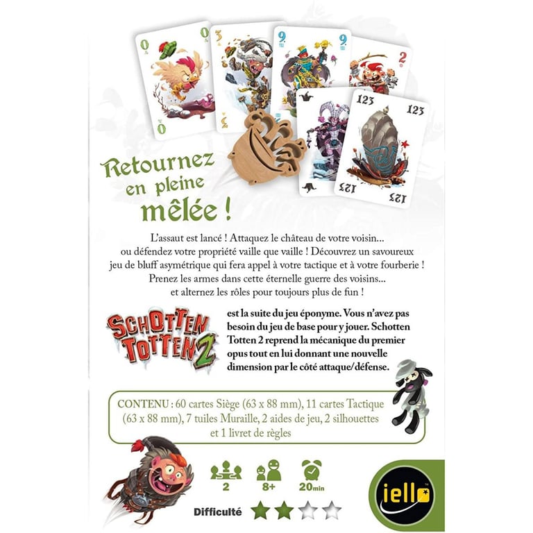 Jeu d’ambiance Iello Schotten Totten 2 - vue 3