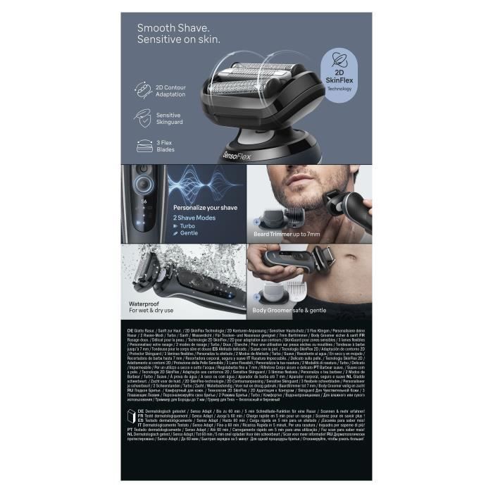 Rasoir électrique Series 6 62 G1650s - vue 4