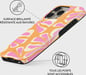 Burga Funda para iPhone 16 Pro Reforzada MagSafe Aloha Patterns Multicolor