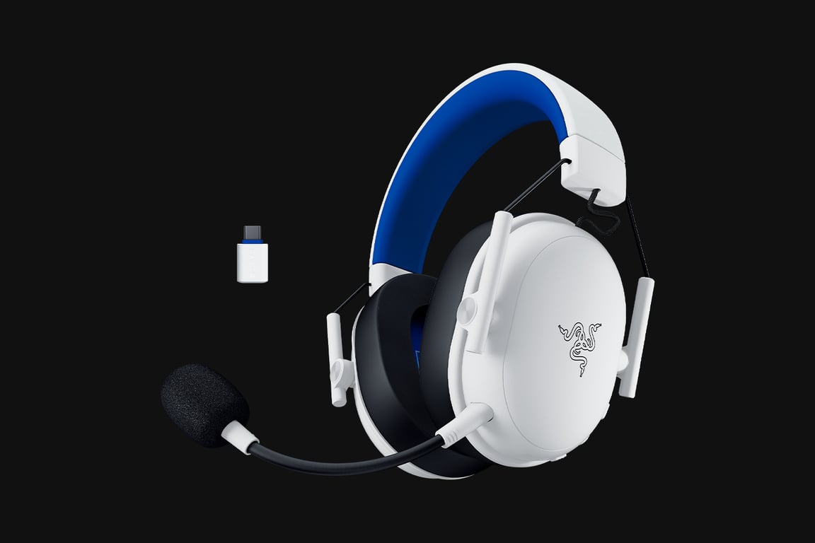 Casque Gaming Razer BlackShark V3 X HyperSpeed – Sans Fil, PS5, 50 mm - vue 4