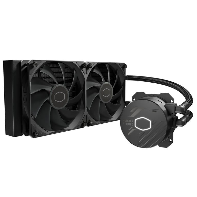 Cooler Master MasterLiquid 240L Core Processeur Kit de refroidissement du liquide 12 cm Noir - Neuf