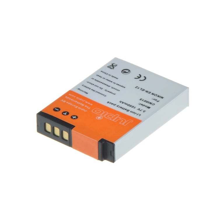 Batterie Photo JUPIO CNI 0015 COMPATIBLE – 1050 mAh Lithium-Ion
