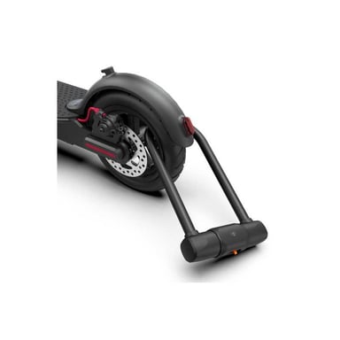 Antirrobo U CASR FUB 2 & ART 4 Negro tamaño largo acero templado 2 llaves mecanismo de llave para scooter moto