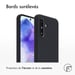 Accezz Coque Liquid Silicone pour Samsung Galaxy A36 / A56 - Noir