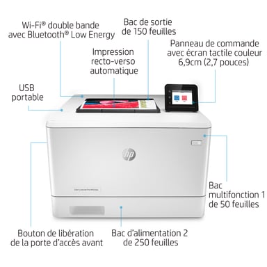 HP Color LaserJet Pro Stampante M454dw