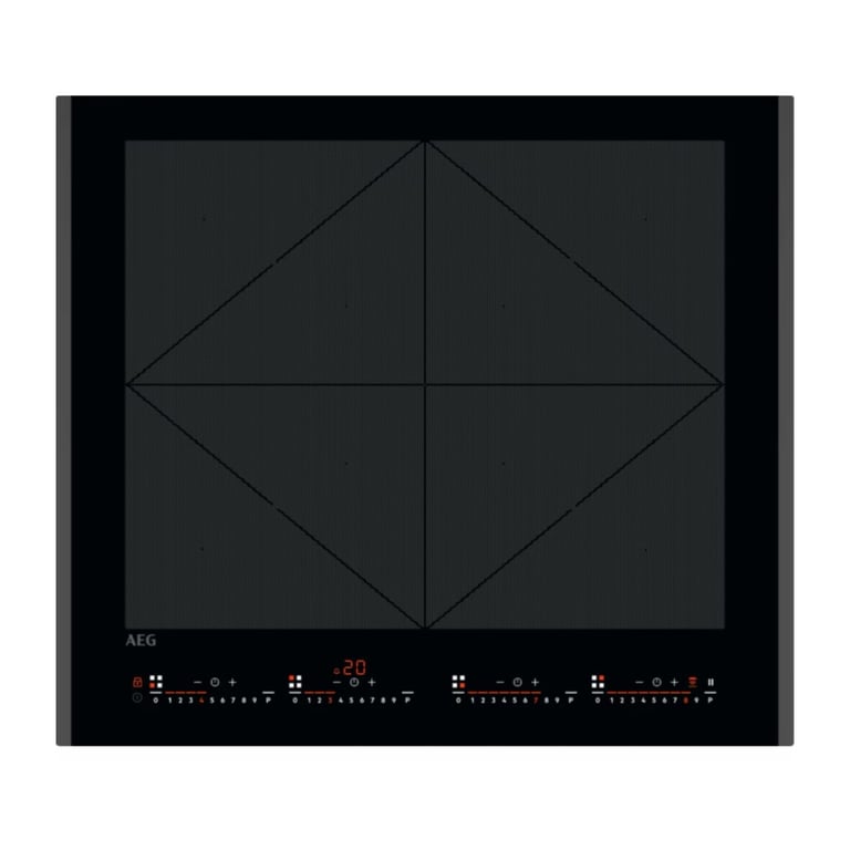 Plaque De Cuisson AEG TR64IT00FB – 60 cm, 4 Zones Induction, 7350W - vue 2