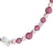 Cinturino per telefono con perle rosa e cristalli ultra eleganti