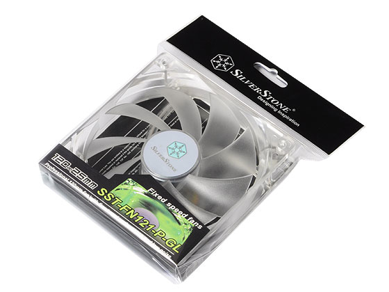 Silverstone FN121 P GL Boitier PC Ventilateur 12 cm Neuf