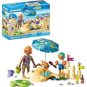 Playmobil 71906 Famille jouant dans le sable à la plage Vacances à la plage - vue 9