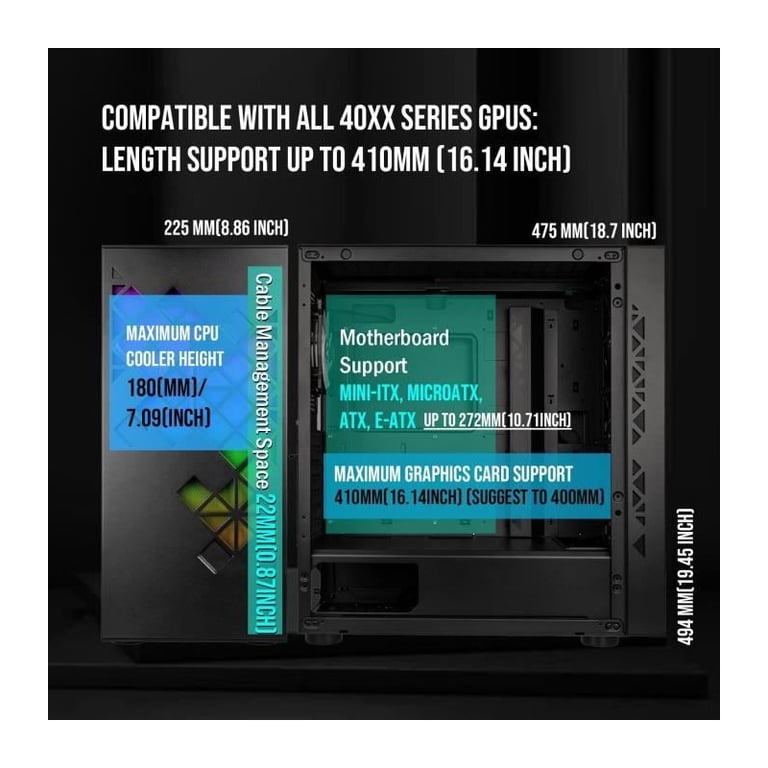 BitFenix Tracery - vue 6