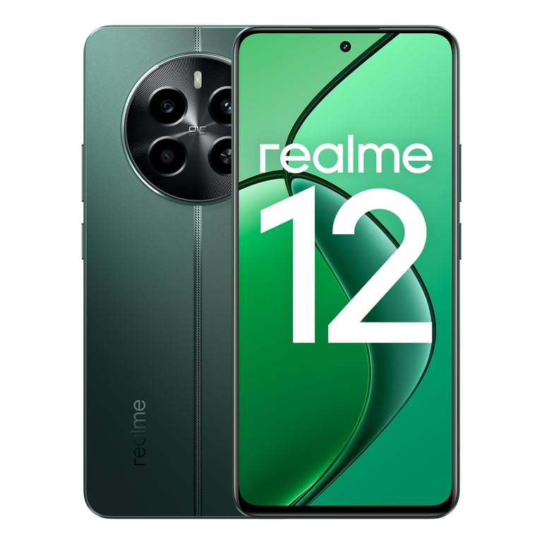 realme 12 (4G) 512 Go, Vert - Neuf