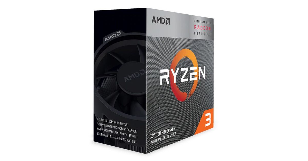 AMD Ryzen 3 Wraith Stealth Edition 3.6 GHz / 4 GHz - vue 7