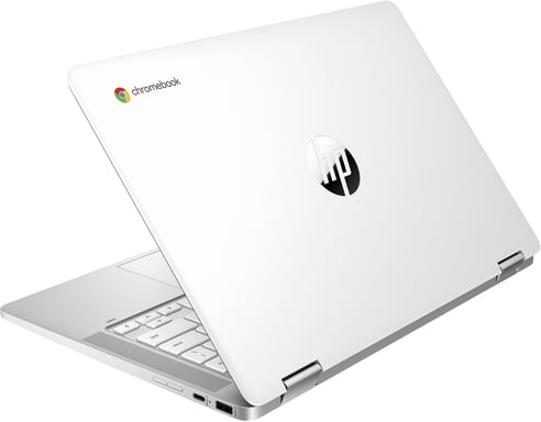 HP Chromebook x360 14a-ca0057nf N5030 35,6 cm (14'') Écran tactile Full HD Intel® Pentium® Silver 8 Go LPDDR4-SDRAM 64 Go eMMC Wi-Fi 5 (802.11ac) ChromeOS Blanc