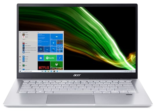 Acer Swift 3 SF314-43-R39F AMD Ryzen™ 7 5700U Ordinateur portable 35,6 cm (14'') Full HD 16 Go LPDDR4x-SDRAM 512 Go SSD Windows 11 Home Argent