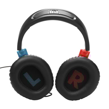 JBL Quantum 100N Casque Avec fil Arceau Jouer Bleu, Rouge