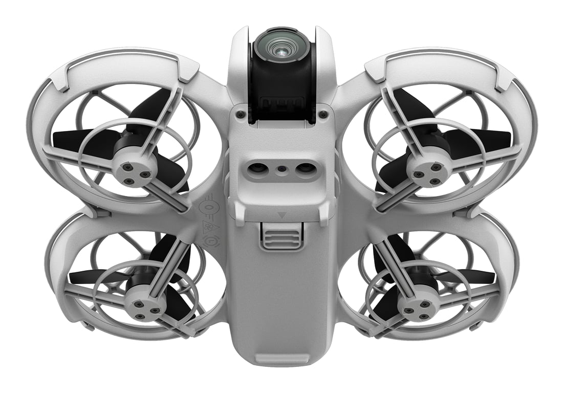 DJI Neo 4 rotors Quadcoptère 12 MP 3840 x 2880 pixels 1435 mAh Noir, Blanc - Neuf