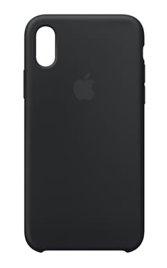 Coque en silicone pour iPhone X Noir