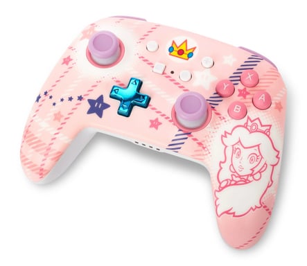 PowerA NSGP0255-01 mando y volante Rosa Bluetooth Gamepad Nintendo Switch, Nintendo Switch Lite, Nintendo Switch OLED