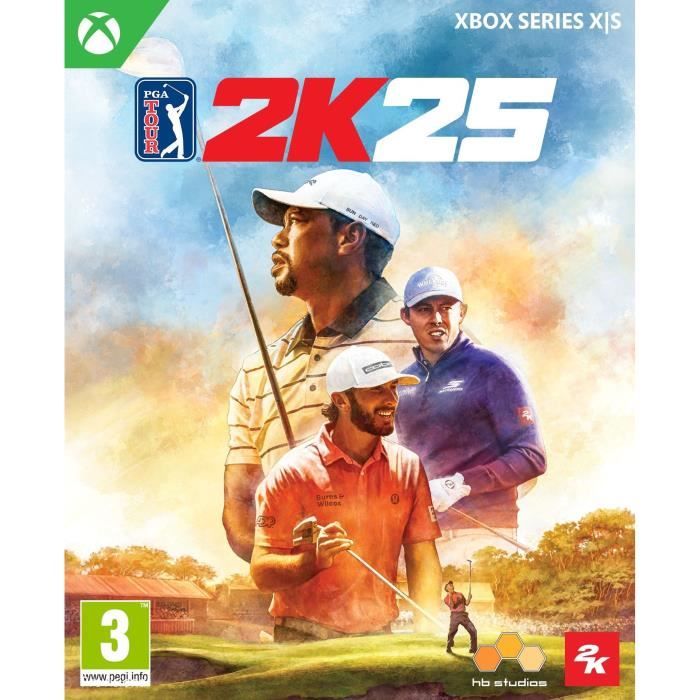PGA Tour 2K25 - Jeu Xbox Series X - Neuf
