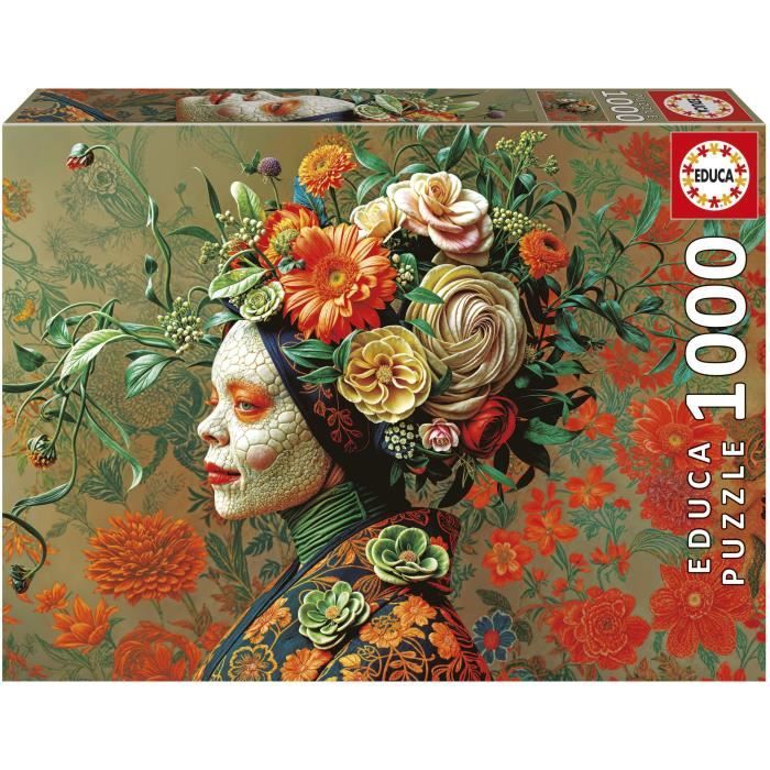 Puzzle EDUCA Reine Lézard 1000 pièces 48x68 cm Pour adultes à partir de