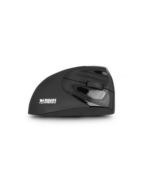 Urban Factory Wireless Ergo ratón Oficina mano derecha RF inalámbrico Óptico 1600 DPI