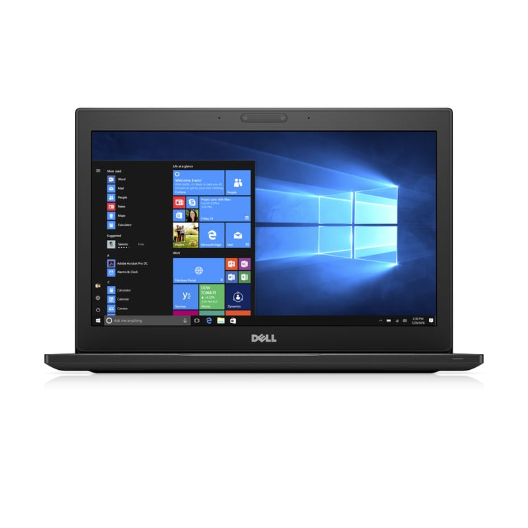 Dell Latitude 7280 i7-7600U Ordinateur Portable 31,8 Cm (12.5 ) Full Hd Intel® Core™ i7 16 Go Ddr4-Sdram 256 Go SSD Wi-Fi 5 (802.11Ac) Windows 10 Pro Noir - Bon État