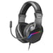 Mars Gaming MH122 écouteur/casque Avec fil Arceau Jouer USB Type-A Noir