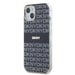 Étui DKNY pour iPhone 15 6.1'' noir étui rigide IML Mono & Stripe MagSafe