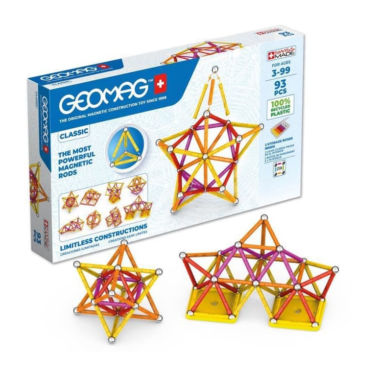 GEOMAG - EcoFriendly 93 pcs Color - Neuf
