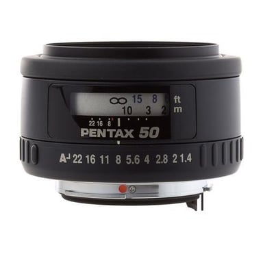 Pentax smc FA 50mm f/1.4 Negro