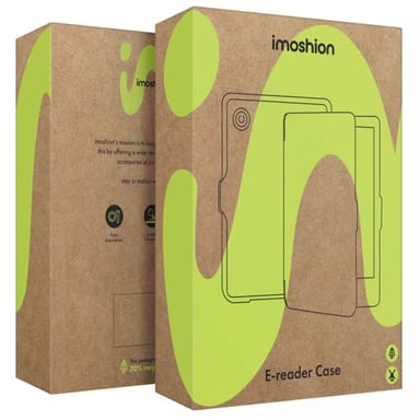 imoshion Étui de liseuse portefeuille design Pliable pour Kobo Clara Colour / BW - Happy Dots