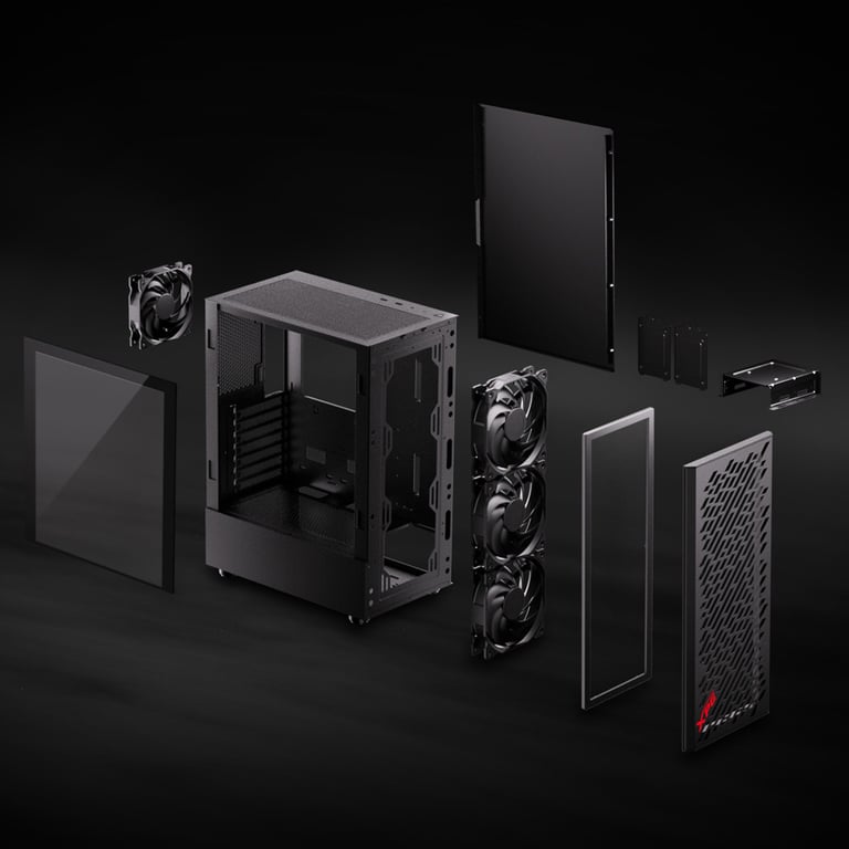 XPG VALOR AIR Midi Tower - vue 3