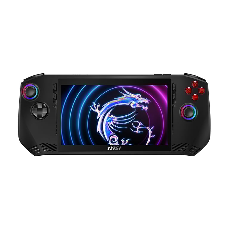 Msi Claw - Console De Jeux Portables 17,8 Cm (7 ) 512 Go Écran Tactile WiFi, Noir - Très Bon État