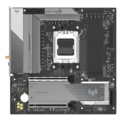 Sapphire NITRO+ B850M WIFI AMD B850 Emplacement AM5 micro ATX - Neuf