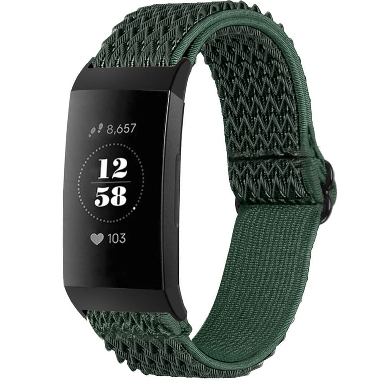 imoshion Bracelet élastique en nylon pour le Fitbit Charge 3 / 4 Neuf