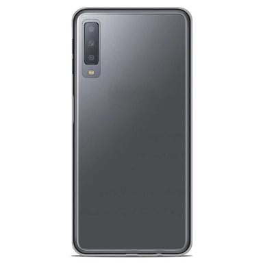 Coque silicone unie Transparent compatible Samsung Galaxy A7 2018