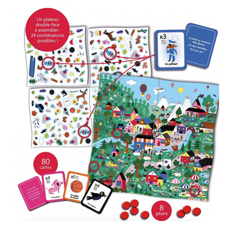 Jeu Cherche et Trouve : Les lettres Juratoys Janod - vue 8