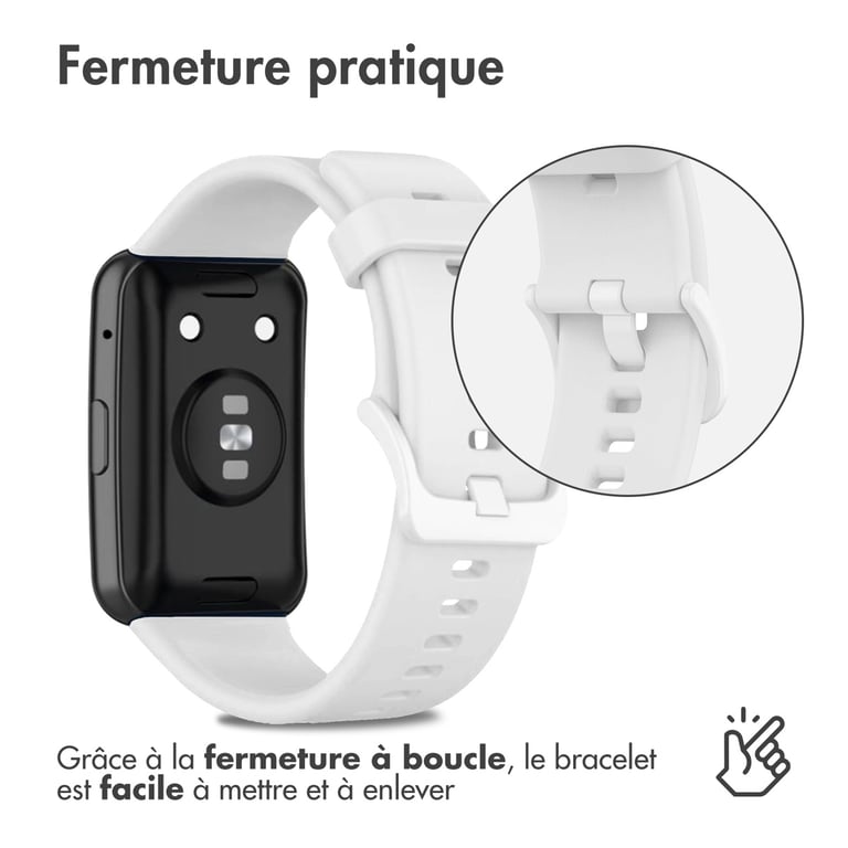 Bracelet Huawei Watch Fit Silicone - vue 5