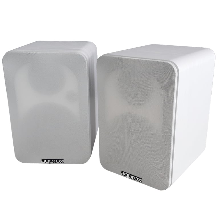 Haut-Parleur Approx APPSPK02WH – 60 W RMS, Avec Fil & Sans Fil, Bois