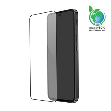 Protection d'écran en verre trempé (60% verre trempé recyclé) pour Samsung Galaxy A37 5G, Noir