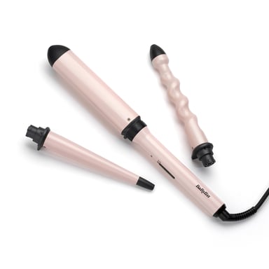 MS750E Ferro arricciacapelli Multistyler Curl and Wave Trio con 3 punte riscaldate